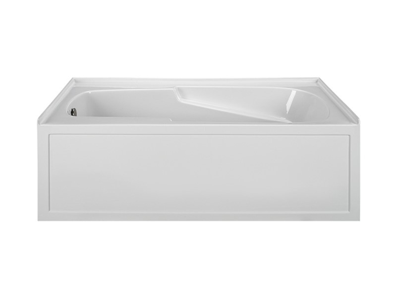 RELIANCE R6042ISW-LH 60 INCH INTEGRAL SKIRTED LEFT HAND END DRAIN WHIRLPOOL BATHTUB