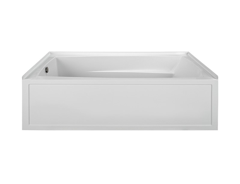 RELIANCE R7242ISW-LH 72 INCH INTEGRAL SKIRTED LEFT HAND END DRAIN WHIRLPOOL BATHTUB