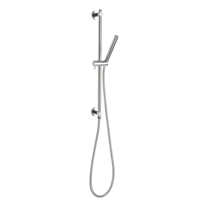 THERMASOL 15-1013 7/8 INCH ROUND HANDSHOWER WITH SHOWER RAIL AND HOSE