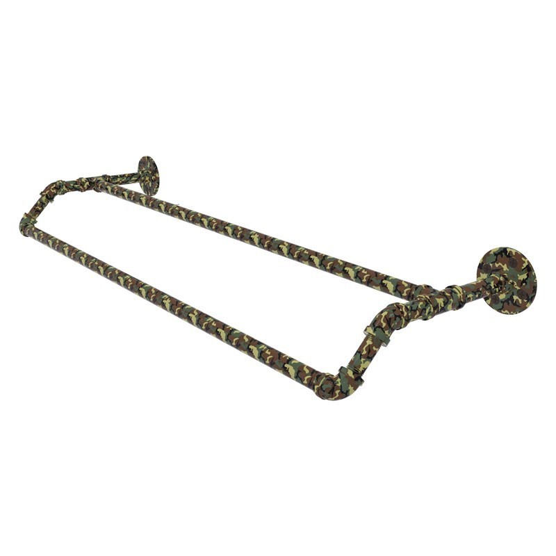 ALLIED BRASS CM-P-220-30-DTB-PT1 CAMO 30 INCH DOUBLE TOWEL BAR - MILITARY CAMO