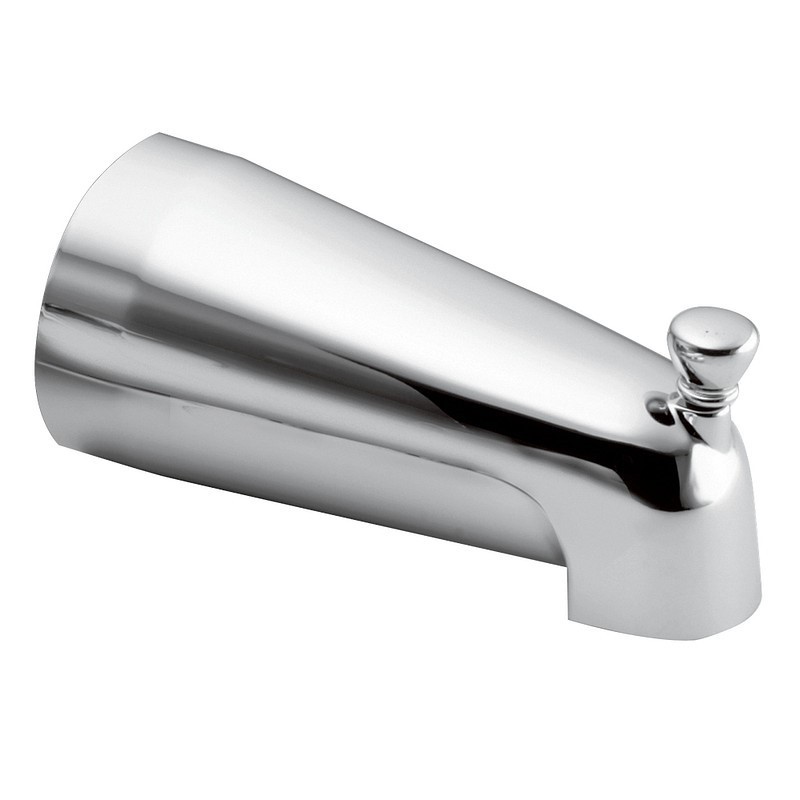 MOEN 40911 5 1/2 INCH WALL MOUNT DIVERTER TUB SPOUT WITH SLIP FIT CONNECTION