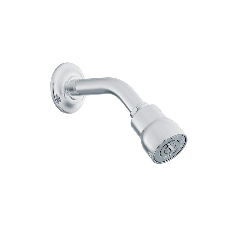 MOEN 41916 CAPSTONE 2 3/4 INCH 2.5 GPM ROUND SHOWER HEAD WITH ARM AND FLANGE