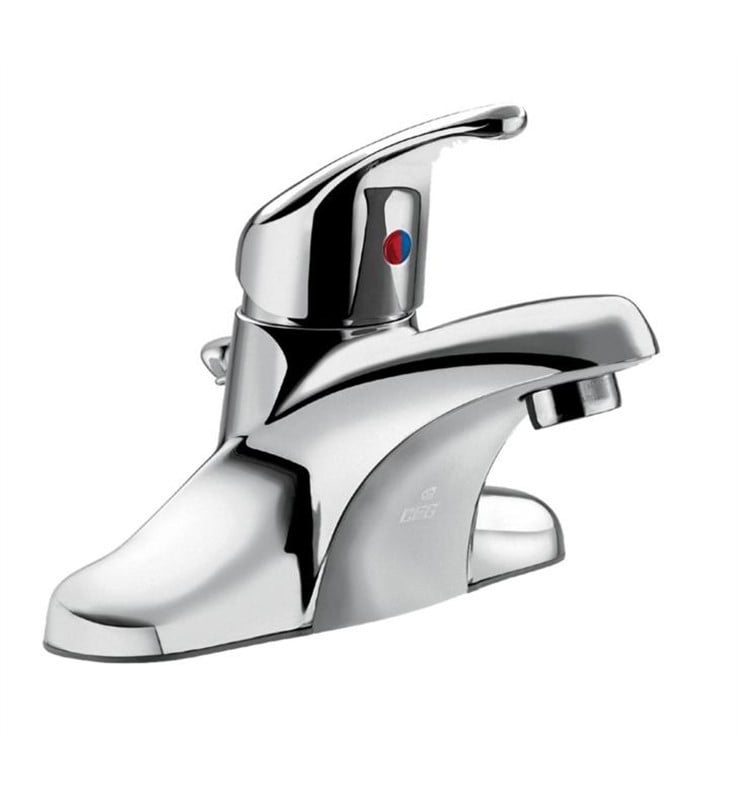 MOEN CA40717 CORNERSTONE 6 5/8 INCH DECK MOUNT SINGLE HANDLE BATHROOM FAUCET