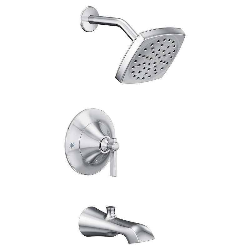 MOEN TS2913EP FLARA POSI-TEMP SHOWER SYSTEM WITH TUB SPOUT, 1.75 GPM