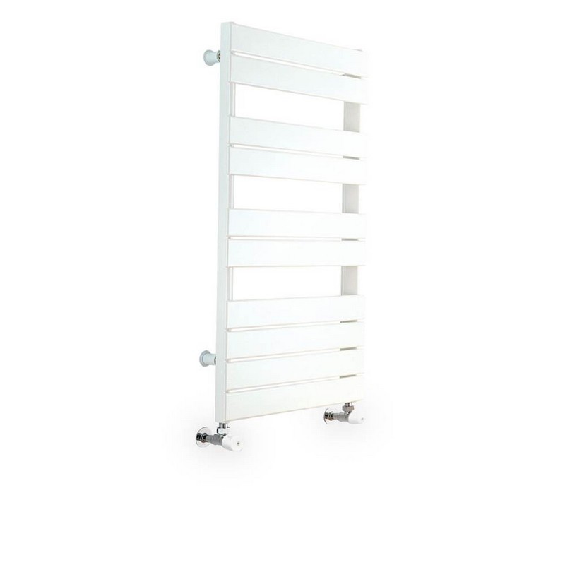 MYSON INTH1-WH 20 INCH X 24 INCH WALL MOUNT FLAT TUBE HYDRONIC TOWEL WARMER - WHITE