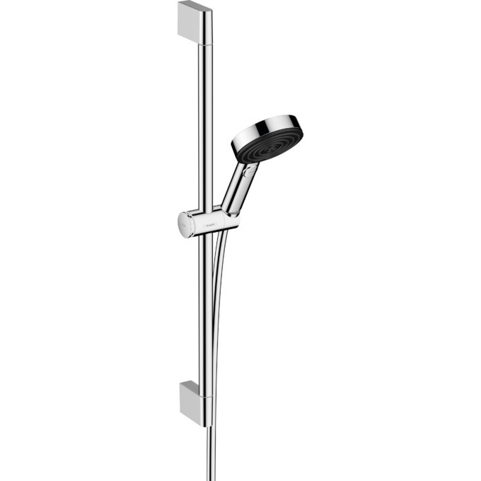 HANSGROHE 24162 PULSIFY SELECT S 26 3/4 INCH WALLBAR SET 105 3-JET WITH 1.75 GPM