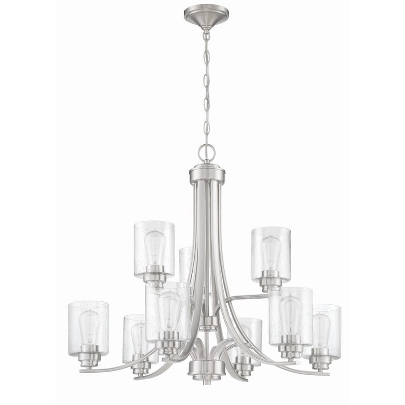 CRAFTMADE 50529 BOLDEN 29 INCH 9 LIGHT CHANDELIER LIGHT