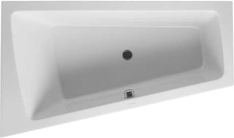 DURAVIT 700212000000090 PAIOVA 66-7/8 X 39-3/8 INCH DROP-IN SLOPE LEFT BATHTUB WITH ONE BACKREST