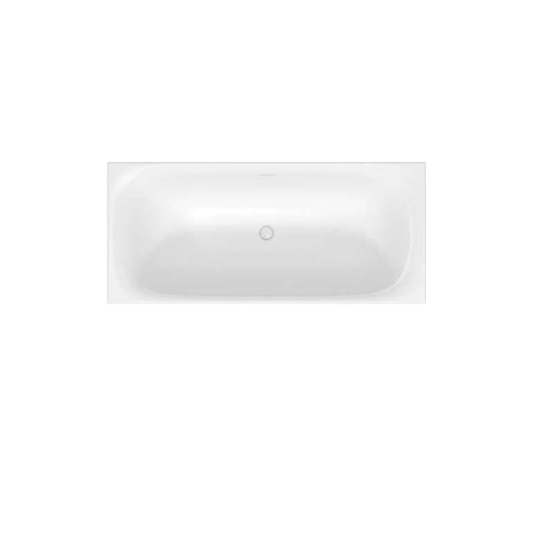 DURAVIT 700443 XVIU 70 7/8 X 31 1/2 INCH FREE-STANDING WITH SEAMLESS ACRYLIC PANEL AND FRAME BATHTUB