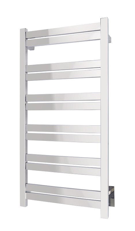 WARMLY YOURS TWS6-GRD12PH GRANDE 12 20.5 INCH HARDWIRED TOWEL WARMER IN POLISHED STAINLESS STEEL