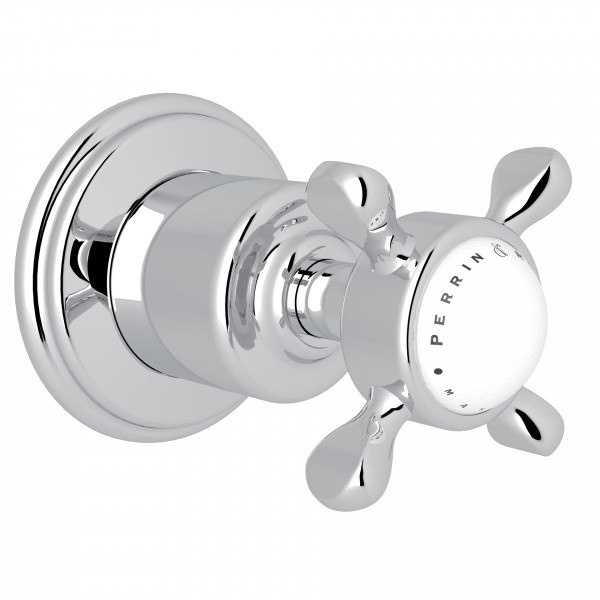 ROHL U.3241X-TO PERRIN & ROWE EDWARDIAN TRIM FOR VOLUME CONTROLS AND DIVERTERS WITH CROSS HANDLE