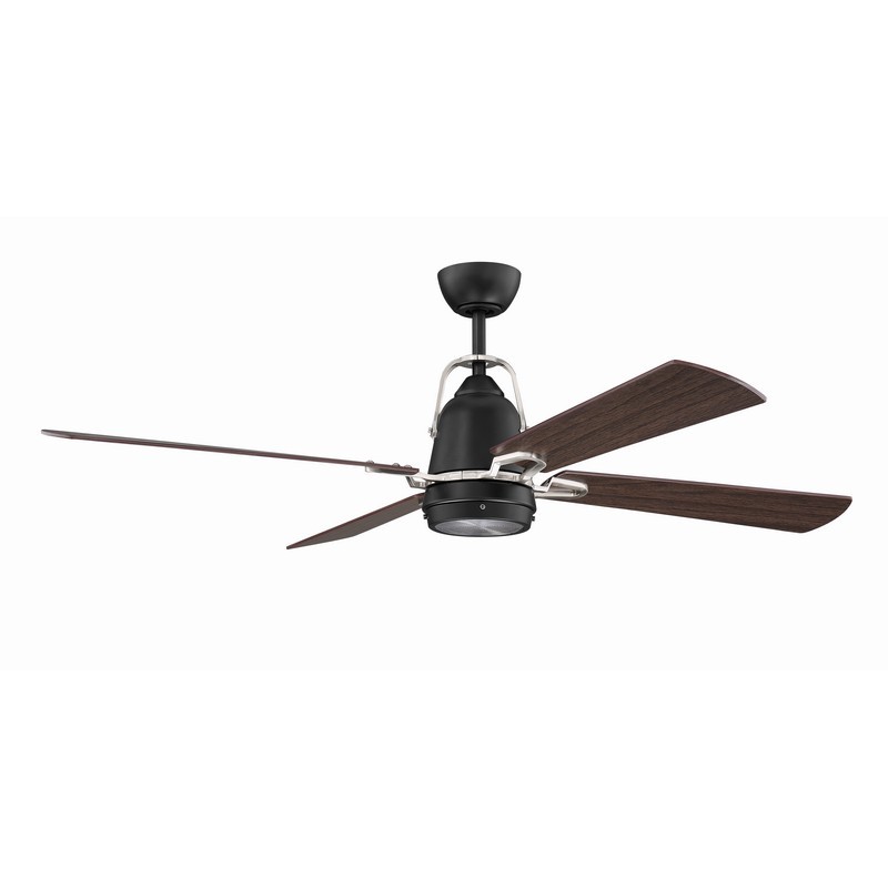 CRAFTMADE BEC524 BECKETT 52 INCH CEILING FAN WITH BLADES AND LIGHT KIT
