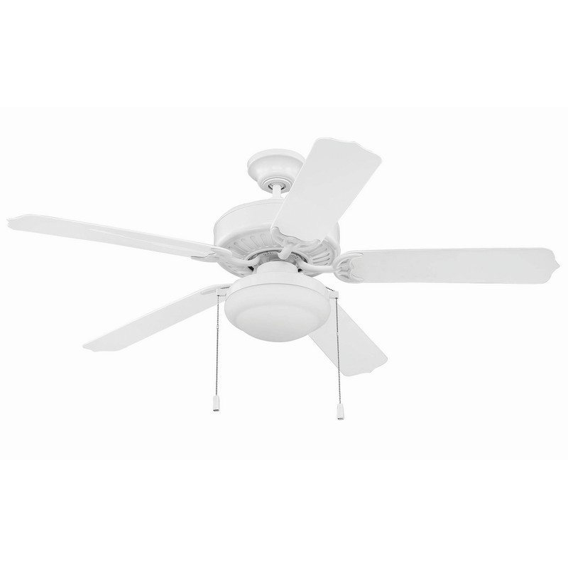 CRAFTMADE END525PC1 ENDURO 52 INCH CEILING FAN WITH BLADES AND LIGHT KIT