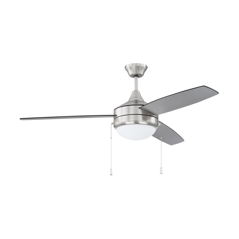 CRAFTMADE EPHA523 PHAZE 3 52 INCH CEILING FAN WITH BLADES AND LIGHT KIT