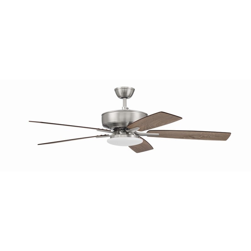 CRAFTMADE P112 PRO PLUS 52 INCH CEILING FAN WITH LOW PROFILE LIGHT KIT AND BLADES