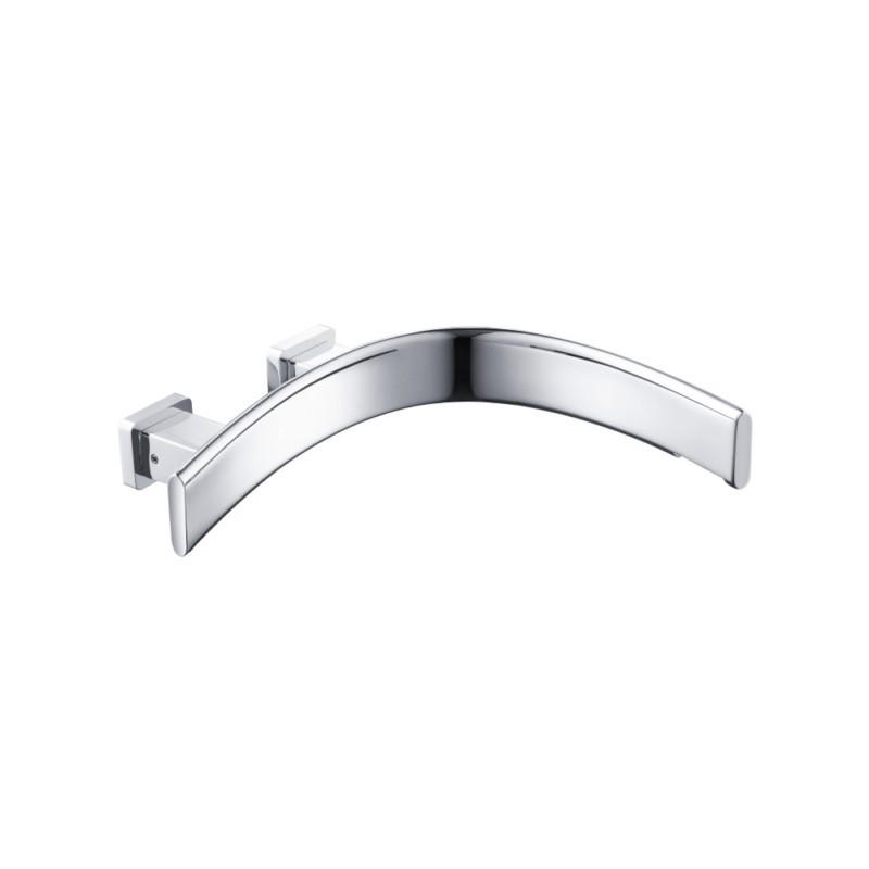 ISENBERG CU.2300 CURVE WALL MOUNT FAUCET SPOUT WITH RIGHT FACING CURVATURE