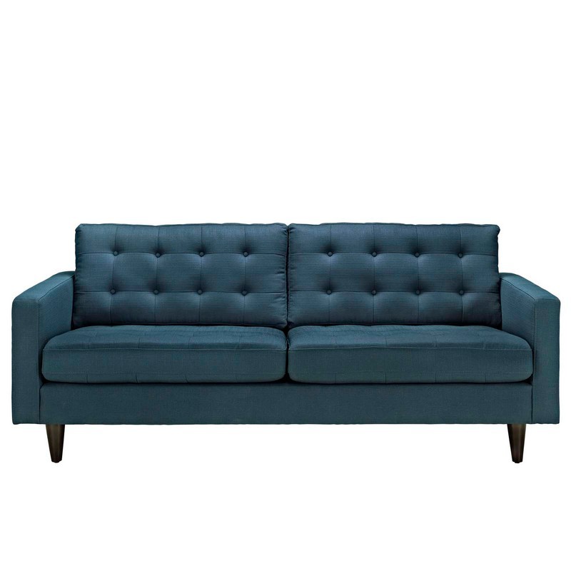 MODWAY EEI-1011 EMPRESS 84 INCH UPHOLSTERED FABRIC SOFA