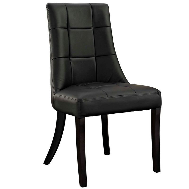 MODWAY EEI-1039 NOBLESSE 24 INCH DINING VINYL SIDE CHAIR