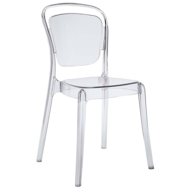 MODWAY EEI-1070-CLR ENTREAT 21 INCH DINING SIDE CHAIR