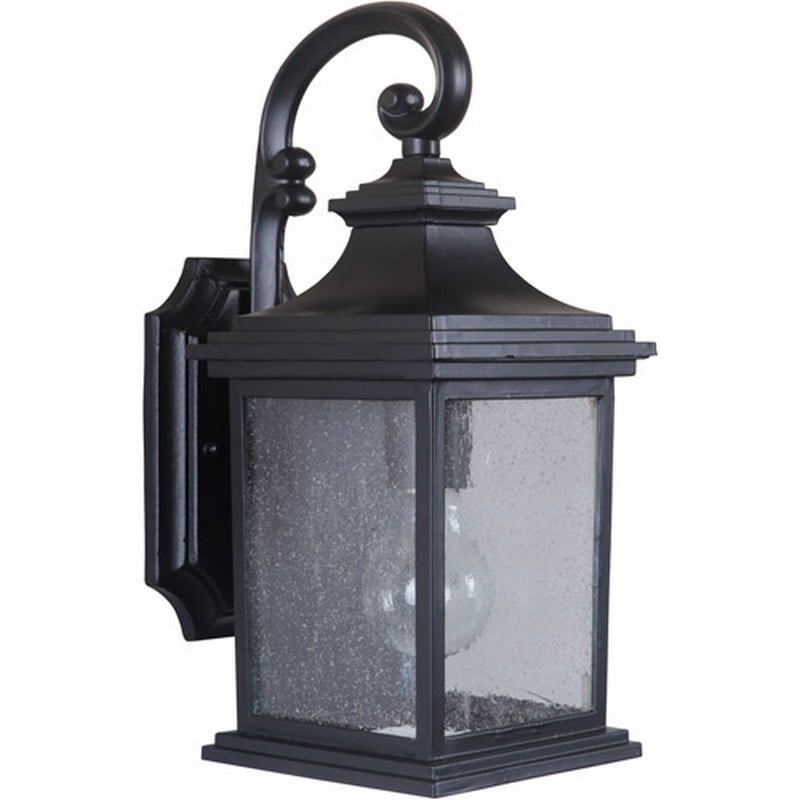 CRAFTMADE Z3204-MN GENTRY 6 1/8 INCH 1 LIGHT SMALL OUTDOOR WALL MOUNT LIGHT - MIDNIGHT