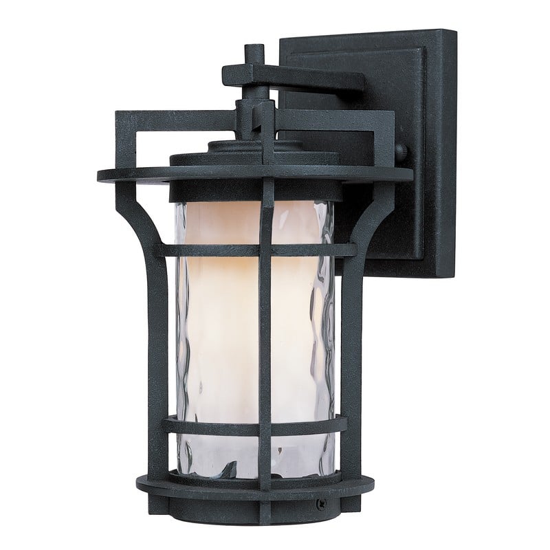 MAXIM LIGHTING 65782WGBO OAKVILLE 6 1/4 INCH WALL-MOUNTED LED LANTERN LIGHT