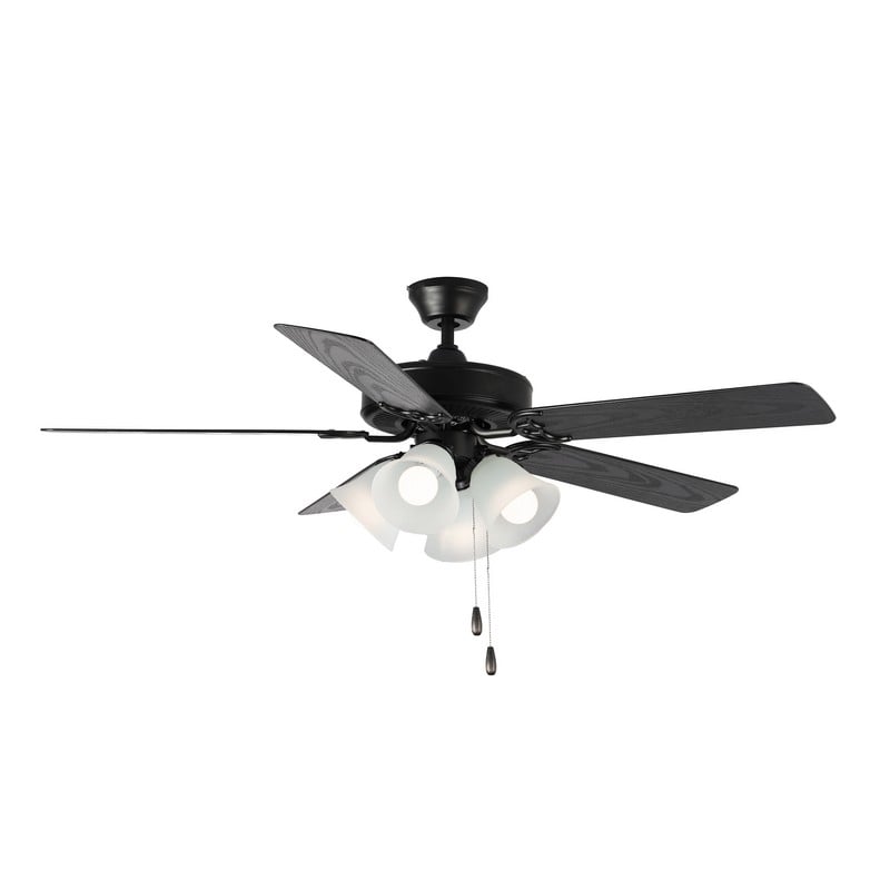 MAXIM LIGHTING 89907FT BASIC-MAX 52 INCH CEILING-MOUNT CEILING FAN WITH BLADE