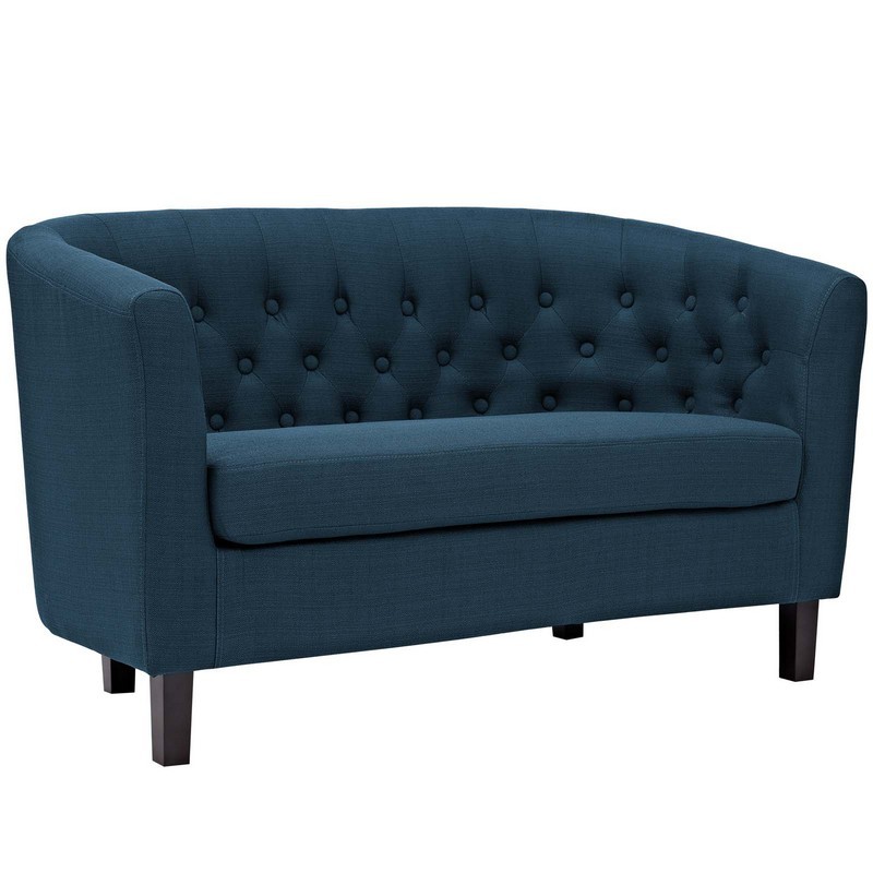 MODWAY EEI-2614 PROSPECT 49 INCH UPHOLSTERED FABRIC LOVESEAT