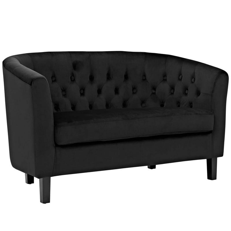 MODWAY EEI-2615 PROSPECT 49 INCH PERFORMANCE VELVET LOVESEAT