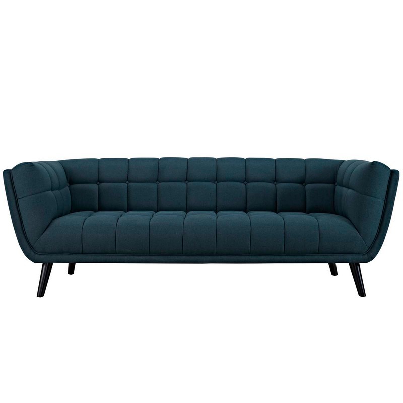 MODWAY EEI-2730 BESTOW 86 INCH UPHOLSTERED FABRIC SOFA