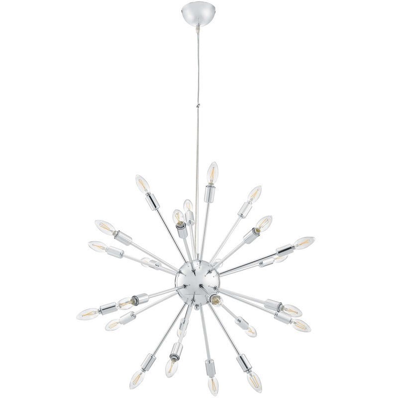 MODWAY EEI-2886 GAMUT 29 INCH METAL CHANDELIER