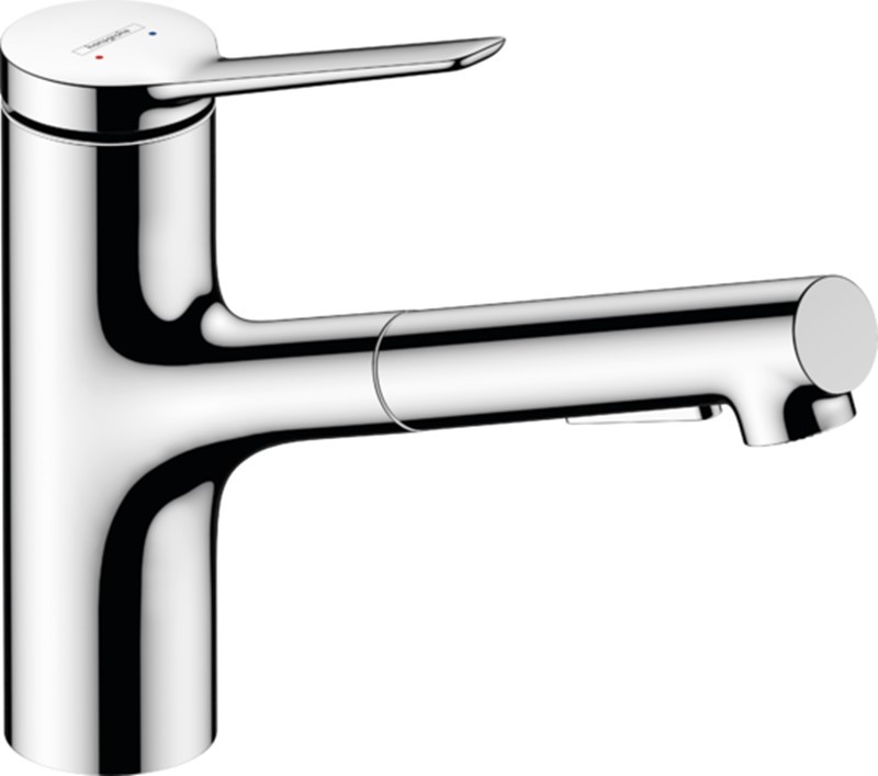 HANSGROHE 74800 ZESIS M33 10 1/4 INCH  KITCHEN FAUCET WITH 2-SPRAY PULL-OUT 1.75GPM