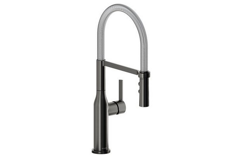 ELKAY LKAV1061 AVADO 20 1/8 INCH SINGLE HOLE KITCHEN FAUCET WITH SEMI PROFESSIONAL SPOUT AND FORWARD LEVER HANDLE