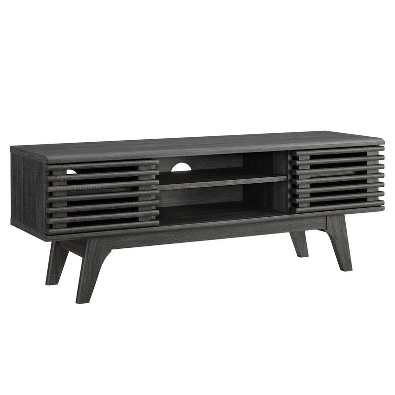 MODWAY EEI-3837 RENDER 46 1/2 INCH MEDIA CONSOLE TV STAND