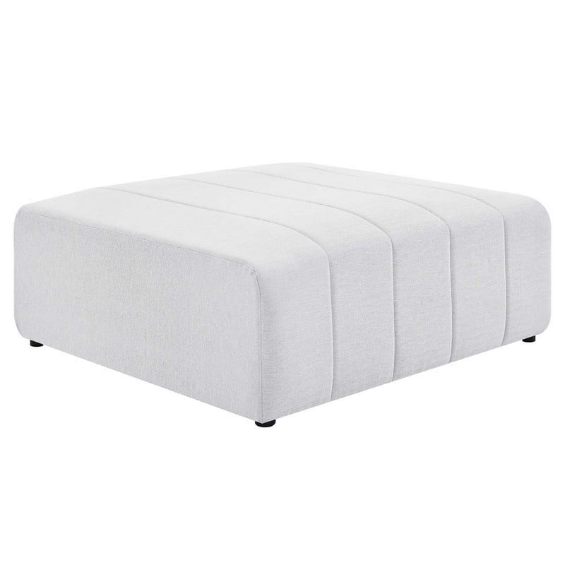 MODWAY EEI-4400 BARTLETT 42 INCH UPHOLSTERED FABRIC OTTOMAN