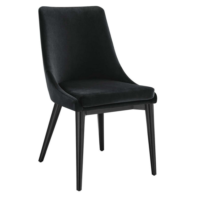 MODWAY EEI-5009 VISCOUNT 23 INCH PERFORMANCE VELVET DINING CHAIR