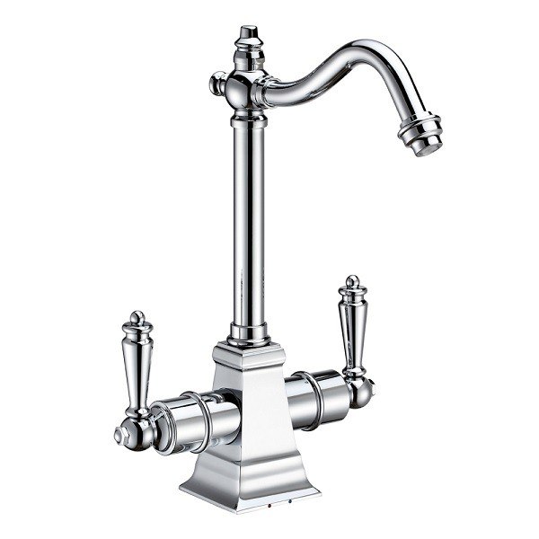 WHITEHAUS WHFH-HC2011 POINT OF USE INSTANT HOT/COLD WATER FAUCET WITH TRADITIONAL SPOUT