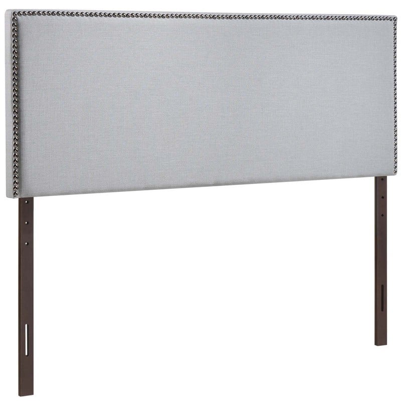 MODWAY MOD-5216 REGION 78 1/2 INCH NAILHEAD KING UPHOLSTERED HEADBOARD