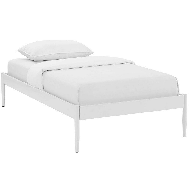 MODWAY MOD-5472-WHI ELSIE 78 1/2 INCH TWIN BED FRAME