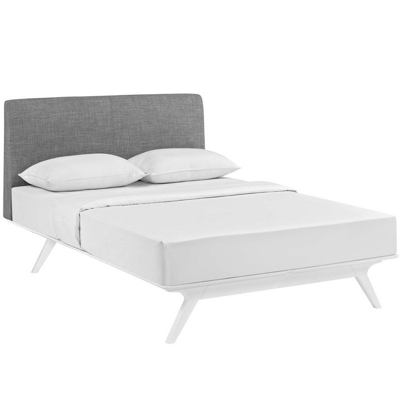 MODWAY MOD-5765-WHI-GRY TRACY 79 INCH FULL BED