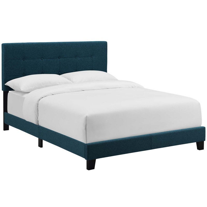MODWAY MOD-5999 AMIRA 43 INCH TWIN UPHOLSTERED FABRIC BED
