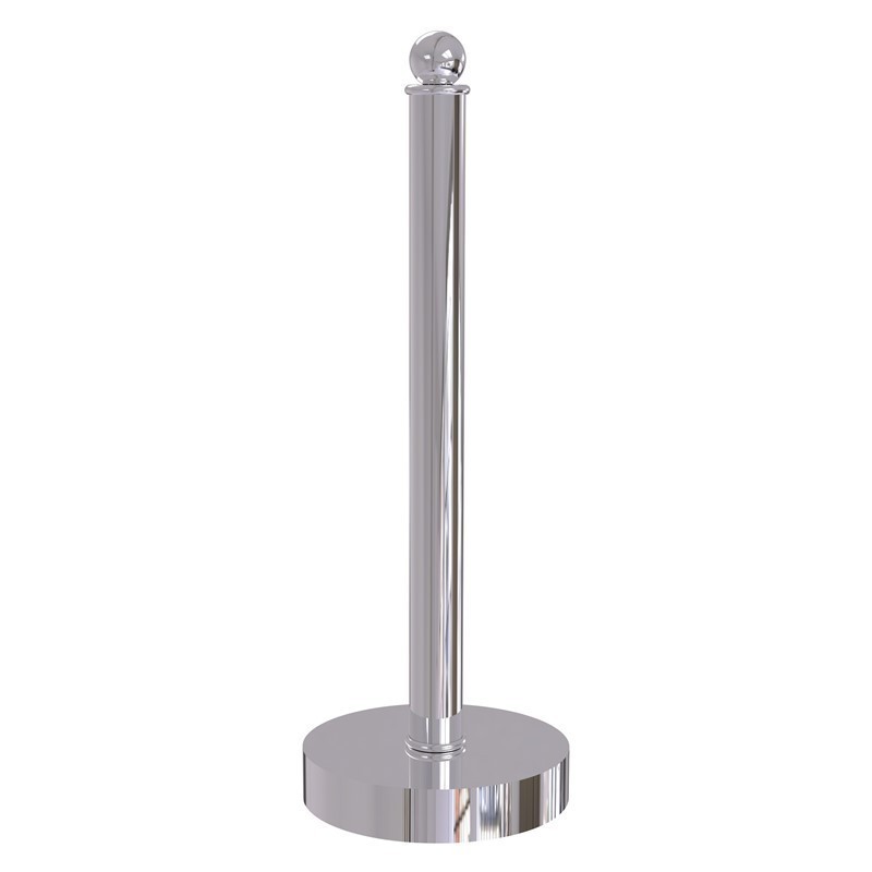 ALLIED BRASS 1051 5 INCH CONTEMPORARY COUNTER TOP KITCHEN PAPER TOWEL HOLDER