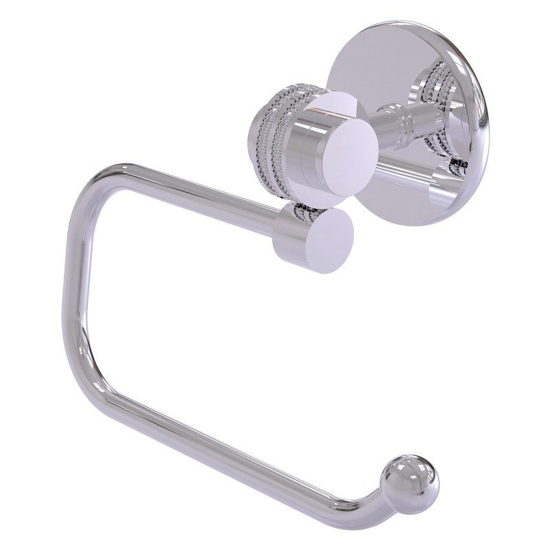 ALLIED BRASS 7224ED SATELLITE ORBIT TWO 7 INCH EURO STYLE TOILET TISSUE HOLDER WITH DOTTED ACCENTS