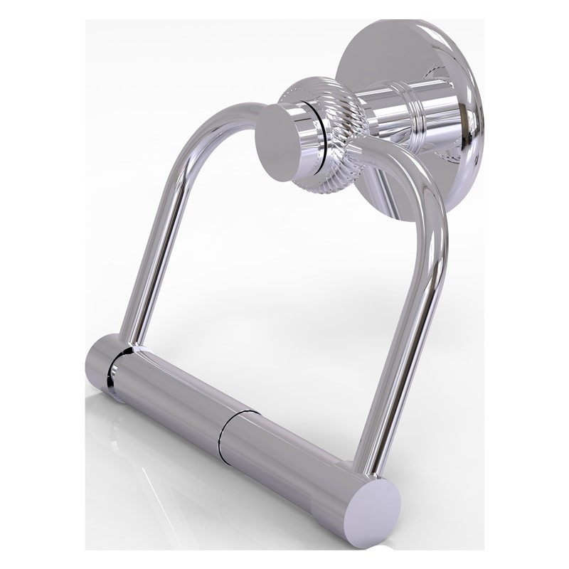 ALLIED BRASS 924T MERCURY 6 INCH 2 POST TOILET TISSUE HOLDER WITH TWISTED ACCENTS