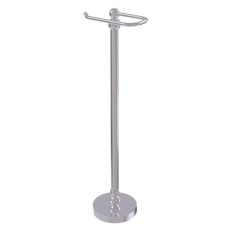 ALLIED BRASS BL-29 BOLERO 7 3/4 INCH FREE STANDING TOILET TISSUE STAND