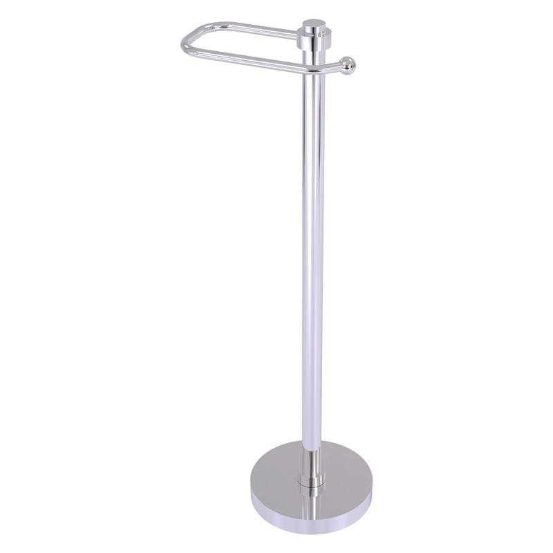 ALLIED BRASS TS-25E 8 INCH EUROPEAN STYLE TOILET TISSUE STAND