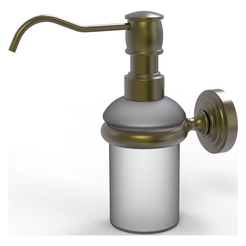 ALLIED BRASS WP-60 WAVERLY PLACE 3 INCH WALL MOUNTED SOAP DISPENSER