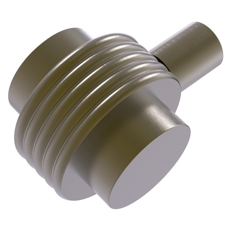 ALLIED BRASS 102G 1 1/2 INCH CABINET KNOB WITH GROOVED ACCENT