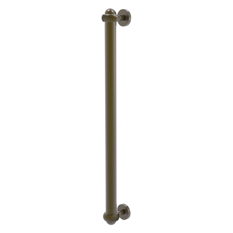 ALLIED BRASS 402AT-RP 19 5/8 INCH REFRIGERATOR PULL WITH TWISTED ACCENTS