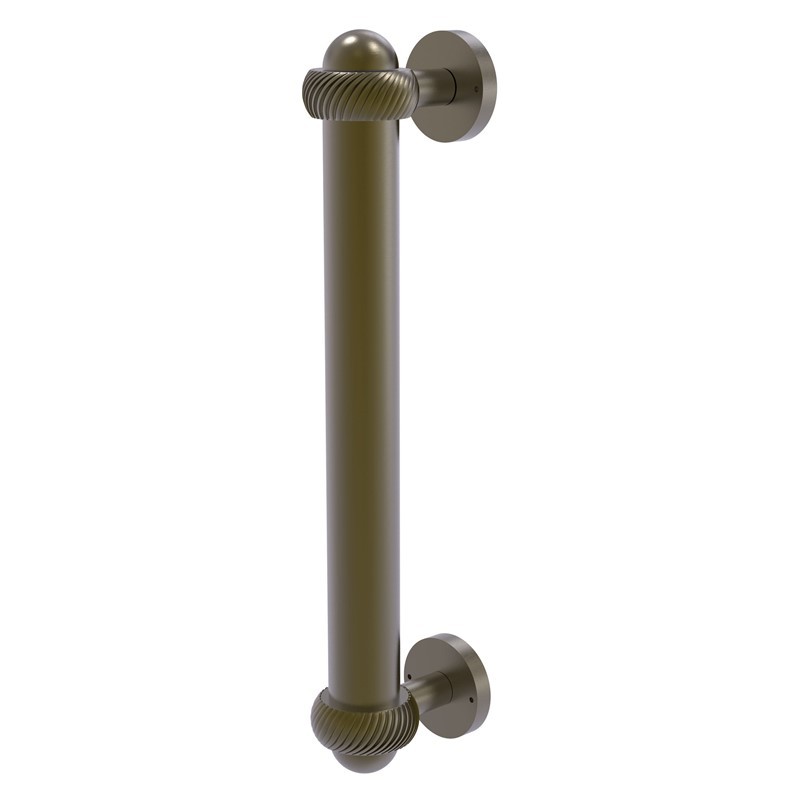 ALLIED BRASS 402AT 8 INCH DOOR PULL WITH TWISTED ACCENTS