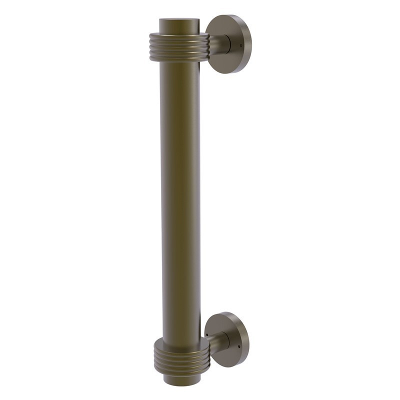 ALLIED BRASS 402G 8 INCH DOOR PULL WITH GROOVED ACCENTS